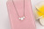 Silver Necklaces Watch Silk Scarf Combination Set Womens Fashion Holiday Gift Set