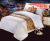 Hotel bedding set of four striped four - piece Hotel quilts
