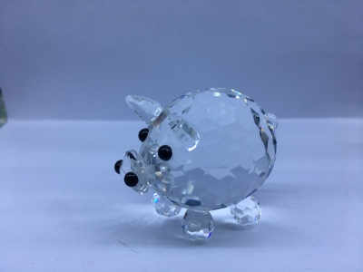 Boutique Crystal Small Animal Crystal Pig Machine Grinding Pig Holiday Gift Gift Gift