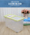 New moisture proof and insect-proof rice drum plastic rice storage box storage drum grain box kitchen transparent rice box wholesale