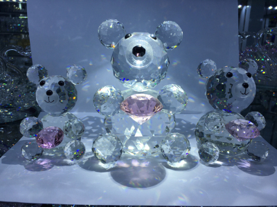 Crystal Bear Gift Crystal Decoration and Ornament Crystal Love Bear Boutique Gift