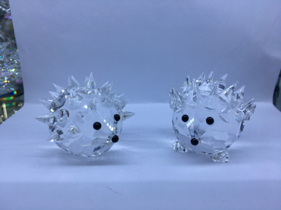 Boutique Crystal Animal Crystal Hedgehog Crystal Gift Hand Gift Holiday Gift
