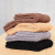 winter coral velvet solid socks, men's thickened warm middle tube floor socks,sleeping socks