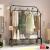 Manufacturer direct sales in the bedroom drying rack household hanging clothes single pole storage hall rack