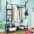 Manufacturer direct sales in the bedroom drying rack household hanging clothes single pole storage hall rack