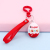 Creative new ins plastic PVC lucky bag key chain rat happy pendant bag accessories new Year activities gifts