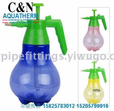 Household hand pressure multi-functional spray water column watering pot garden watering pot