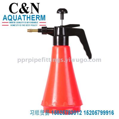 Flower sprayer hair - cutting tool a small plastic watering can for watering vases