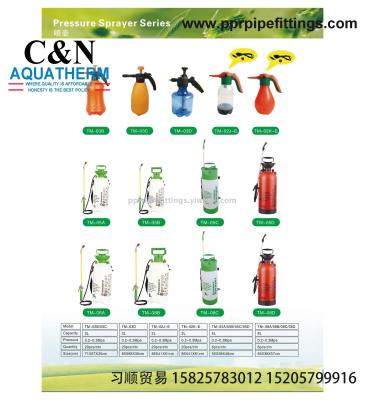 Manual sprayer pneumatic sprayer for agricultural use