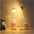 Multi-functional pencil desk lamp charging creative pen holder touch reading learning eye lamp bedroom small night light