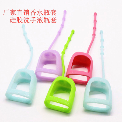The manufacturer customized 30mL silicone cartoon perfume bottle holder for hand washing\nInnovative silicone perfume solution