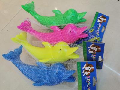 Lining toys bath toys sound toys scream dolphin PVC toys