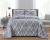 European style hot style bedding new yarn-dyed reversible jacquard air condition 3 piece quilt set foreign trade 2 shams
