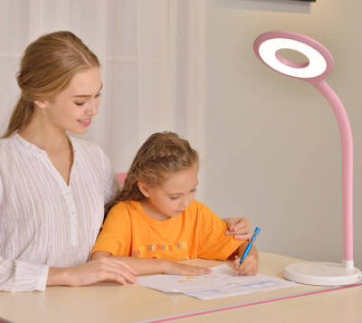 Intelligent learning eye-protecting desk lamp a-level reduced blue light u5-r children learning desk lamp eye protection