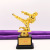 Gold zun factory wholesale martial arts taekwondo trophy Oscar taekwondo club plastic taekwondo trophy