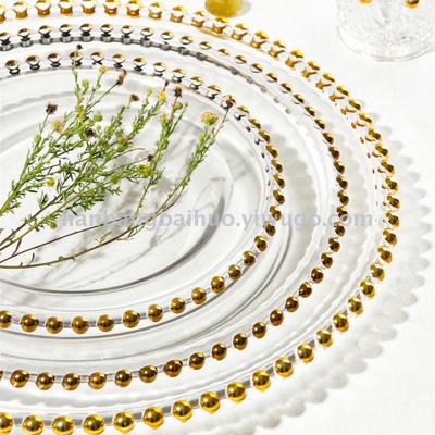 European-style plate  western banquet fancy plate plate plate