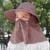 2020 Spring and Summer New Shawl Hat Ladies Big Brim Sun-Proof Sun Hat Outdoor Tea Picking UV Protection Cycling Cap