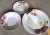 16-Head Ceramic Western Tableware High Temperature Ceramic