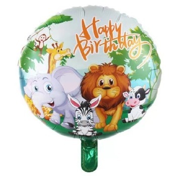 18inch Helium Animal Foil Balloons for Jungle Party Safari Party Decorations