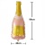 Personalized Rose Gold Wine Bottle Globos Ballons Party Helium Foil Balloons
