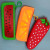 Fruits and vegetables Personality Creative student Pencil bag stationery bag zero Wallet Pen bag