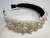 Manufacturers direct the size of Europe and the United States pearl cloth headband hair ornaments headband head buckle