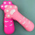 Silicone Pen Bag Simple Girls Ins Wind female Large capacity cat Paw Pen Container Pencil-Case Pencil Bag Zero Wallet