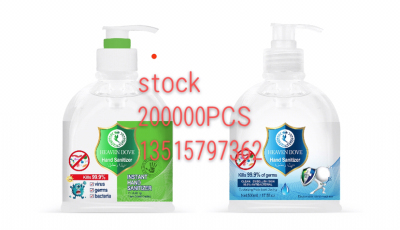 stock 500ml hand sanitizer