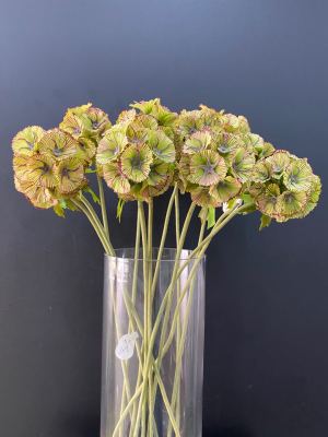 Simulation flower manufacturers direct Chinese home decoration fake flowers wholesale simulation blue potted flowers
