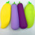 Korean simple creative fruit pen bag Cat Paw Large capacity Silica pen bag bag storage bag