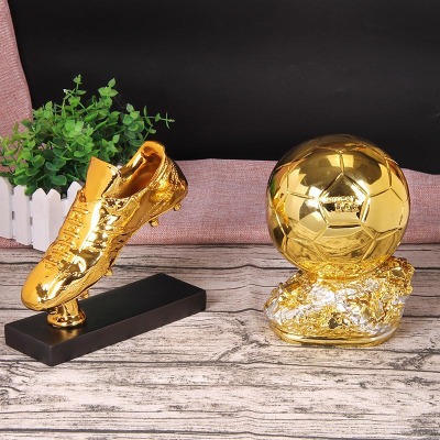 Golden shoe cup football cup resin craft gifts fans manufacturers direct sales