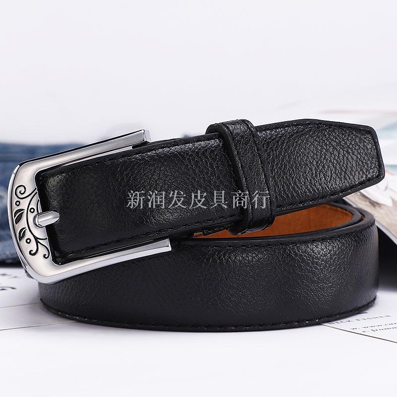 针扣腰带女士简约百搭牛仔裤细皮带女时尚装饰裤带潮批发