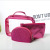 waterproof pu wash gargle bag large capacity cosmetic bag three sets travel storage multi-functional cosmetic bagpackage