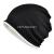 Dual - use thick solid color double - layer velvet protection heating anti - wind head cap quick sale wholesale