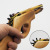 Factory Direct Sales Long Double-Tube Wooden Gun Wooden Toy Gun Children's Cap Gun Travel Craft Toys