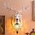 Vintage Deer Antler Wall Sconces Industrial LED Wall Lamp Living Room Dining Room Bedroom Wall Lights