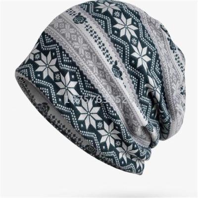 Double layer snowflake design to protect against wind and warm scarf quick sell