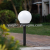 Outdoor waterproof solar ball bubble shaped lawn lights beautiful decorative lighting garden lights