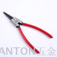 Ring clamp red handle straight inside straight outside