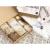 Mu taobao hot style ice cream boutique gift box 7 sets of bath box bathroom clean khaki pink double color