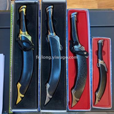 Scimitar Nepal sword gift handicraft animation sword longquan sword sword decoration craft temple fair