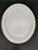 Disposable Plastic Tableware, Plastic Tray, Oval Plate, Fast Food Plate, PS Plate