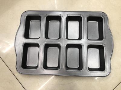 Toast eight - cup cake mold not stick to baking pan baking mold