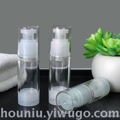 Manufacturers direct PE cosmetics sub-packaging lotion bottles portable vacuum travel perfume pressing bottles