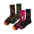 Graffiti painting art socks children retro French design Morandi color four seasons middle tube socks