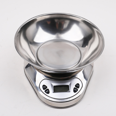 Electronic scale new stainless steel tray was Electronic kitchen scale baking scale household food grams weighing scale