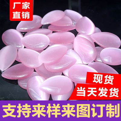 Spot manufacturers direct accessories accessories diy opal drop flat hair pin hardware semi-finished patches