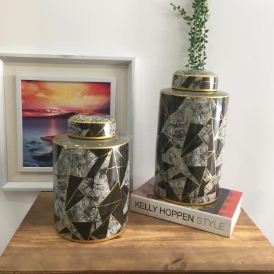 Creative gifts ceramic vases origin of pure copper handicrafts creative elk crafts decoration