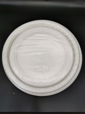 Disposable Plastic Tableware, Plastic Tray, Fast Food Plate, Disc