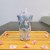 Double-Layer Plastic Cup Milky Tea Cup Unicorn with Cover Straw Cup Summer Ice Glass in Stock Push Piece Cover Stock